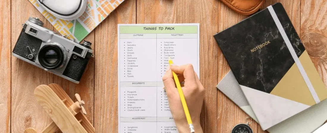 Checklist de viagem nacional: o que levar para não passar perrengue